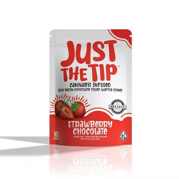 JUST THE TIP STRAWBERRY CHOCOLATE 100MG 10 PACK