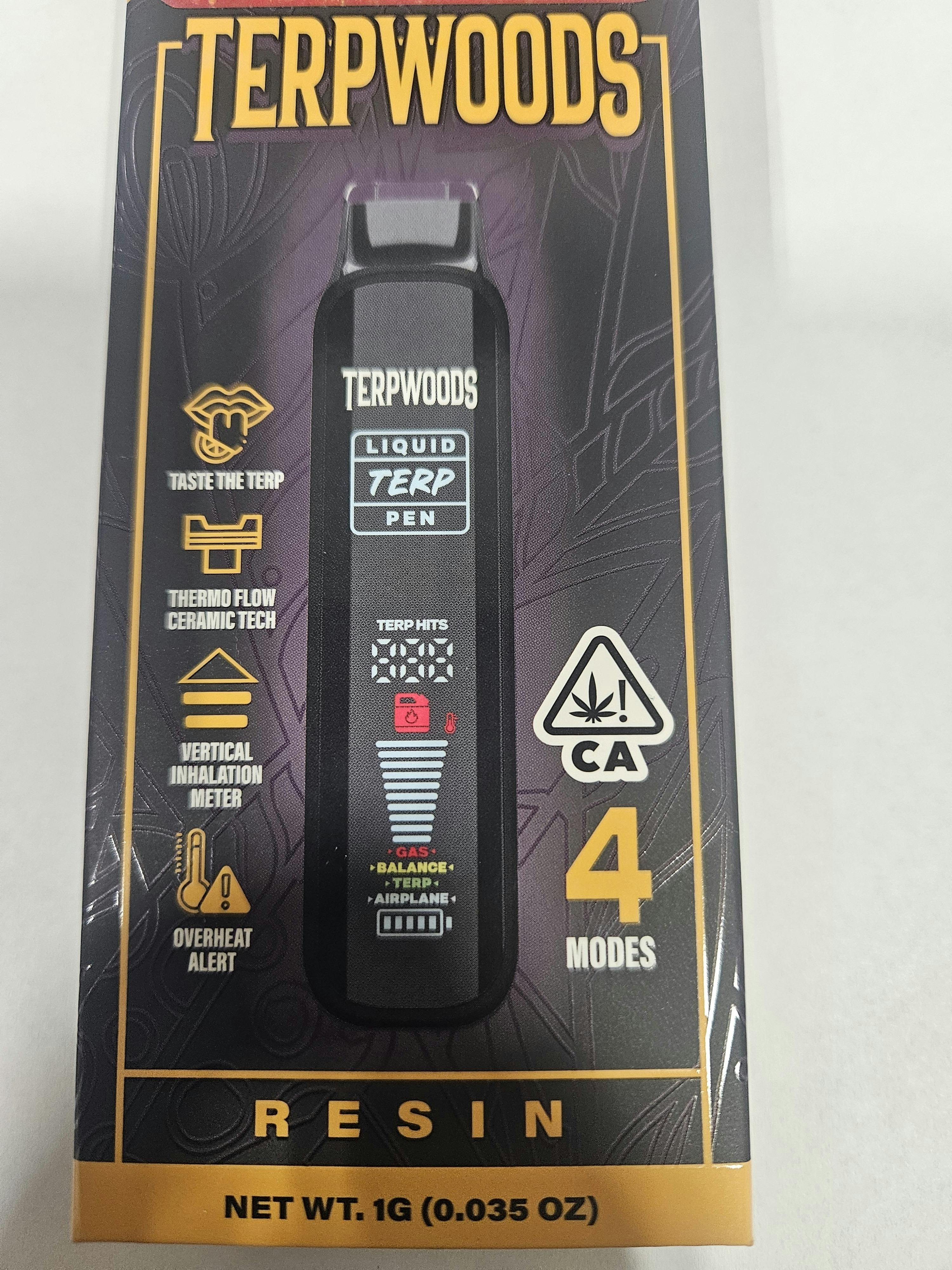 TERPWOODS X CASA FLOR PURPLE TERPS LIVE RESIN AIO - 1 g