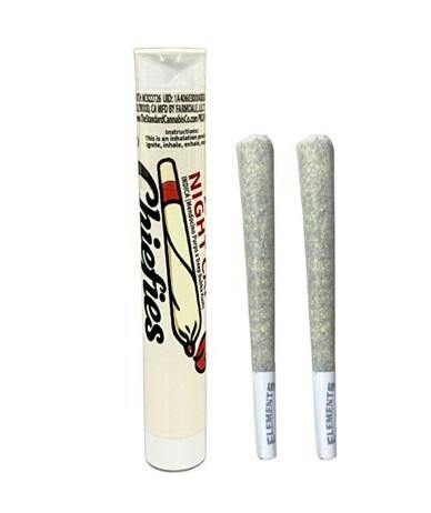 CHIEFIES 2IN1 NIGHT CAP PREROLLS - 2 g - 2 Pack