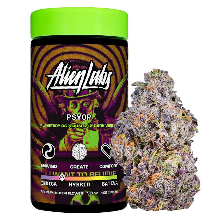 ALIEN LABS PSYOP FLOWER - 10 g