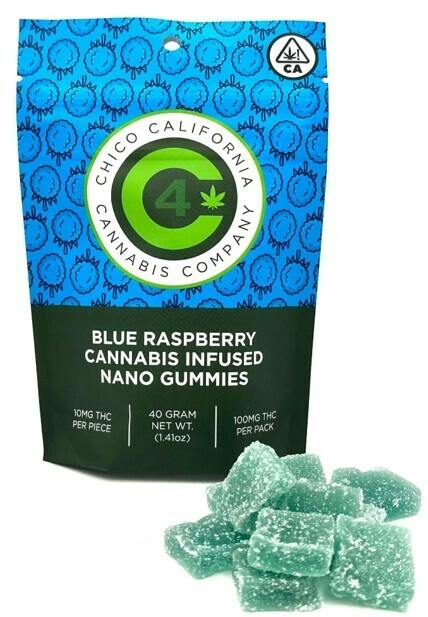 C4 BLUE RASPBERRY GUMMIES 100 MG 10PK