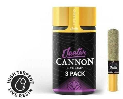 JEETER CANNONS WATER BOI 3PK PREROLLS - 1.5 g