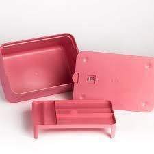 Ally Lockable Storage Box - Berry
