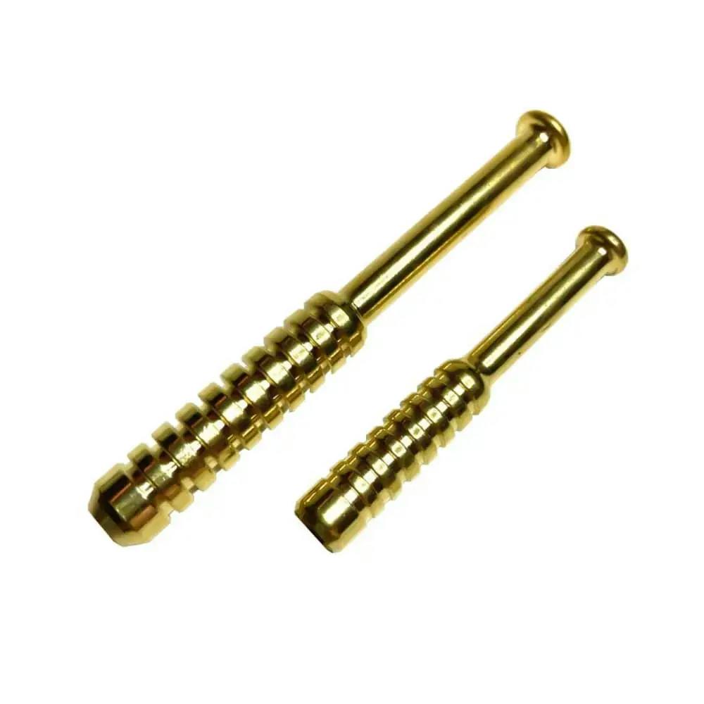 Brass One Hitter Bat - 2"