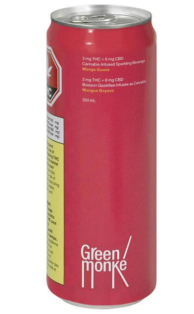 Green Monke - Mango Guava 350ml Beverages