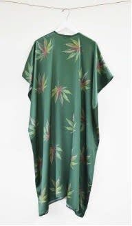 Duster: Mary Jane AOP - LUX - Kiki - Green
