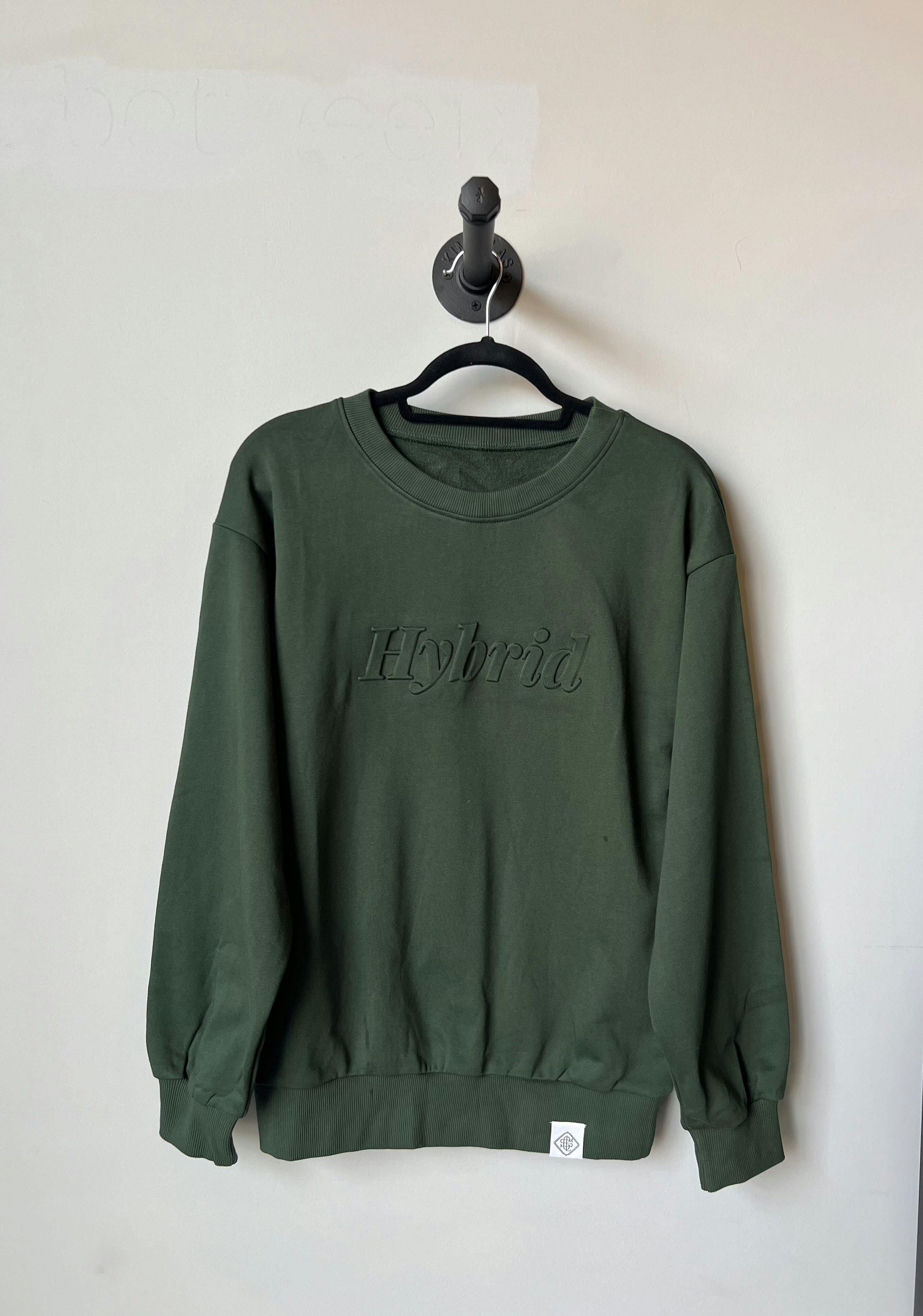 Hybrid Favourite Crewneck - Green XL