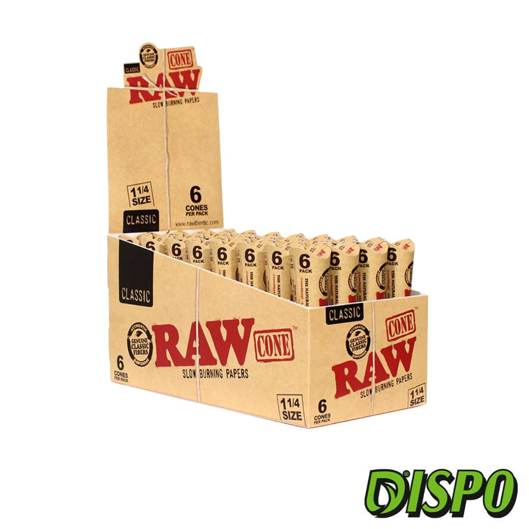 Raw - Classic 1/14 Cones - 8ct Tin