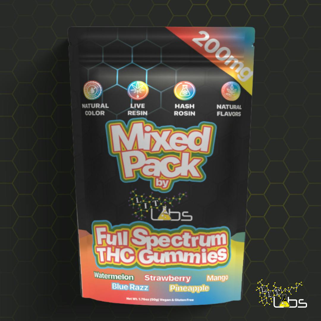 Lit Labs - Mixed Pack 200mg Gummies