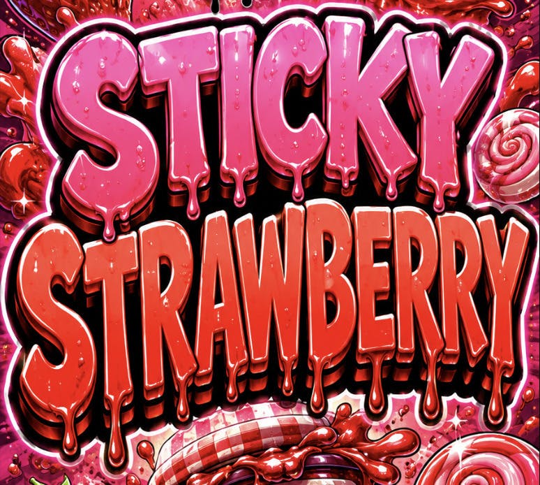Mitten Distro - Sticky Strawberry - Buds cannabis product