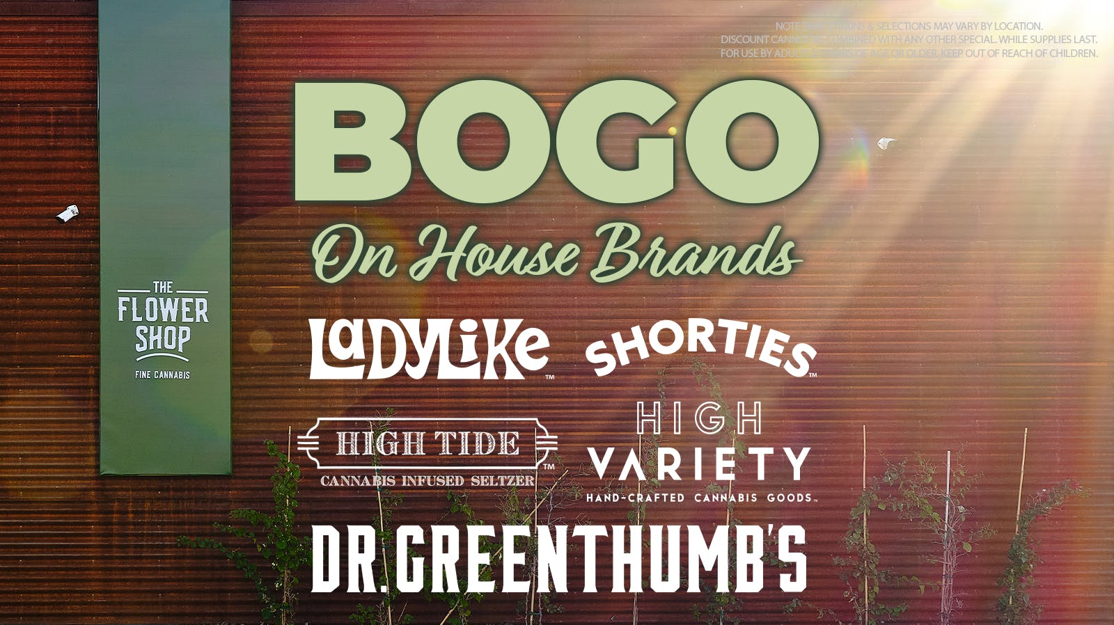 TFS Brands BOGOs at The Flower Shop Ahwatukee Weedmaps