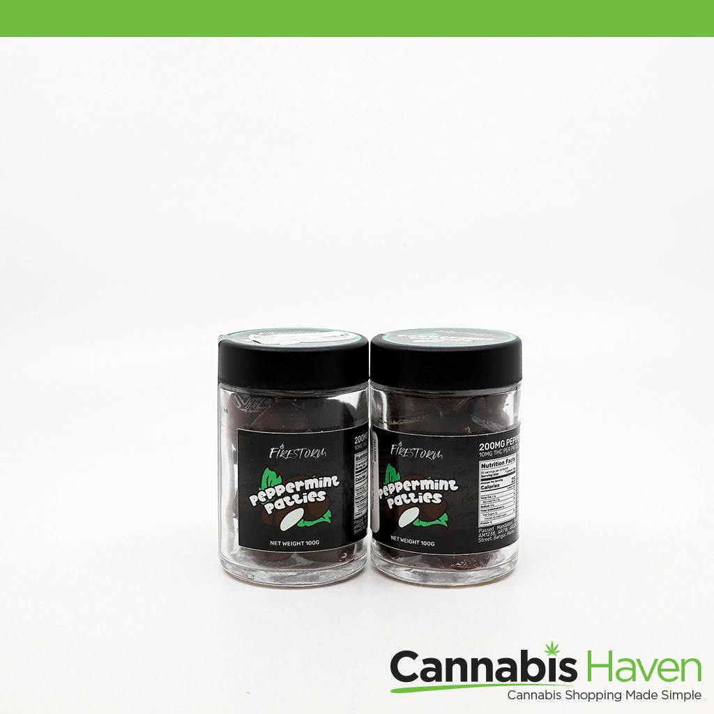 Firestorm Peppermint Patties 200mg