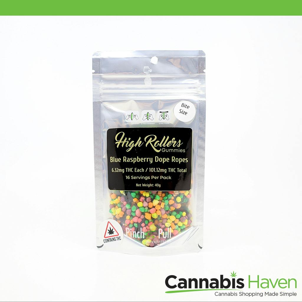 High Rollers Blue Raspberry Dope Rope
