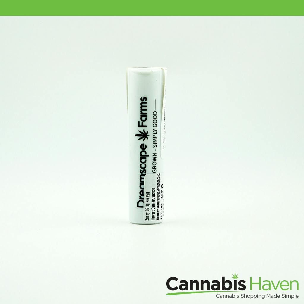 Dreamscape Zanny OG 1g Pre Roll