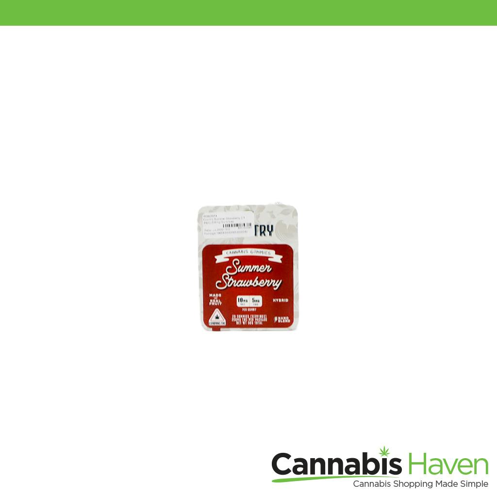 Country Summer Strawberry 2:1 (Hyb) 200mg Gummies