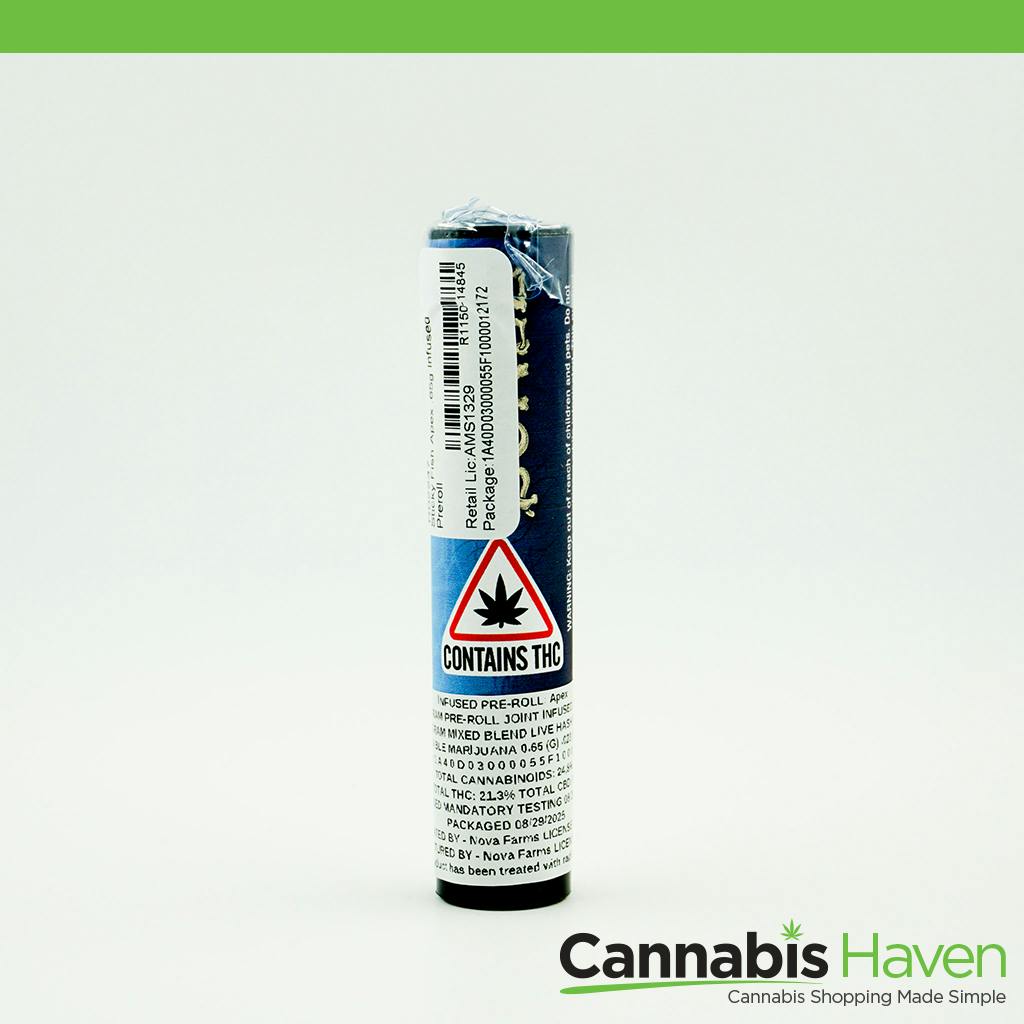 Sticky Fish Apex .65g Infused Preroll