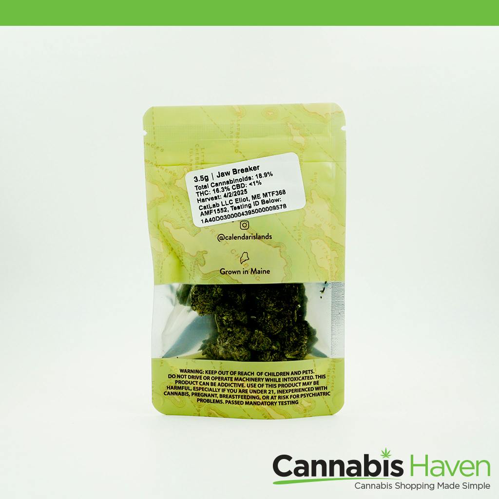 Calendar Island Jaw Breaker 3.5g Flower