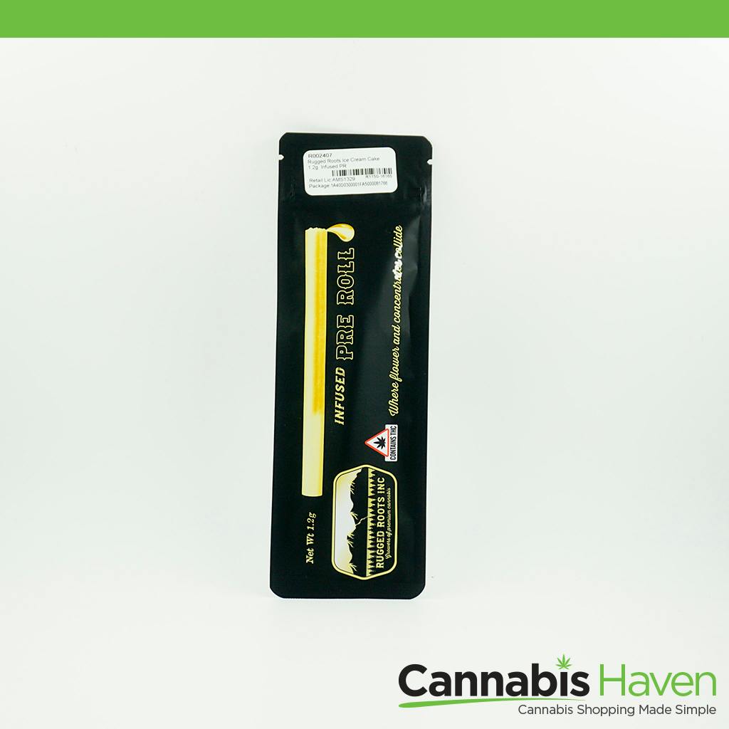 Rugged Roots Ice Cream Cake 1.2g Infused PR