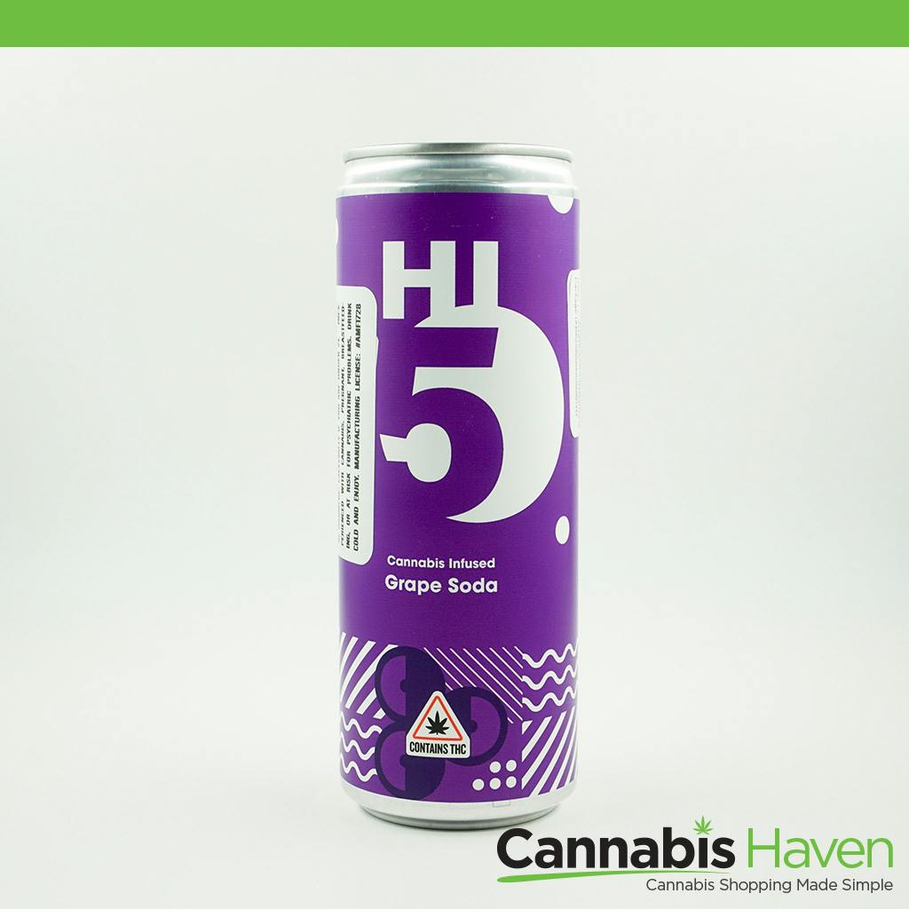 Hi 5 Grape Soda