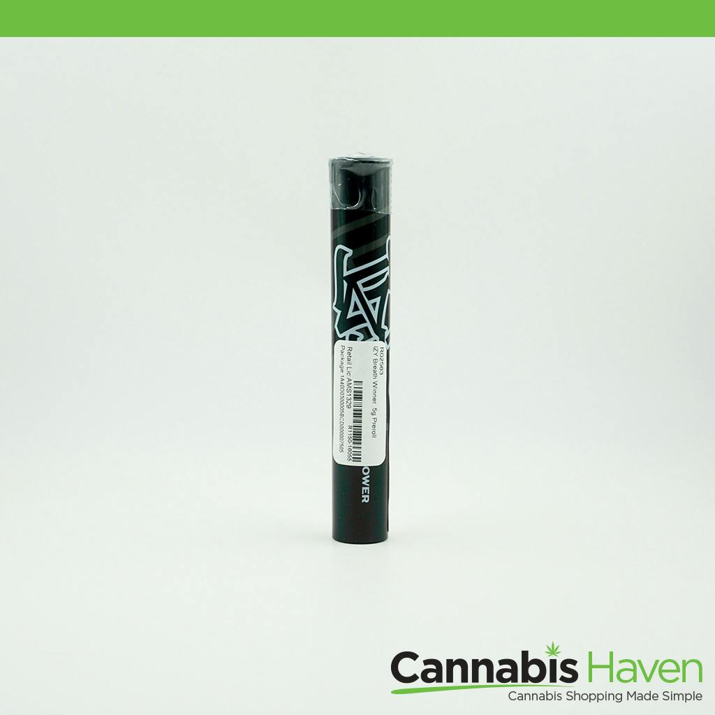 IZI Breath Winner .5g Preroll at Cannabis Haven - Recreational Dispensary (Adult Use 21+) Auburn