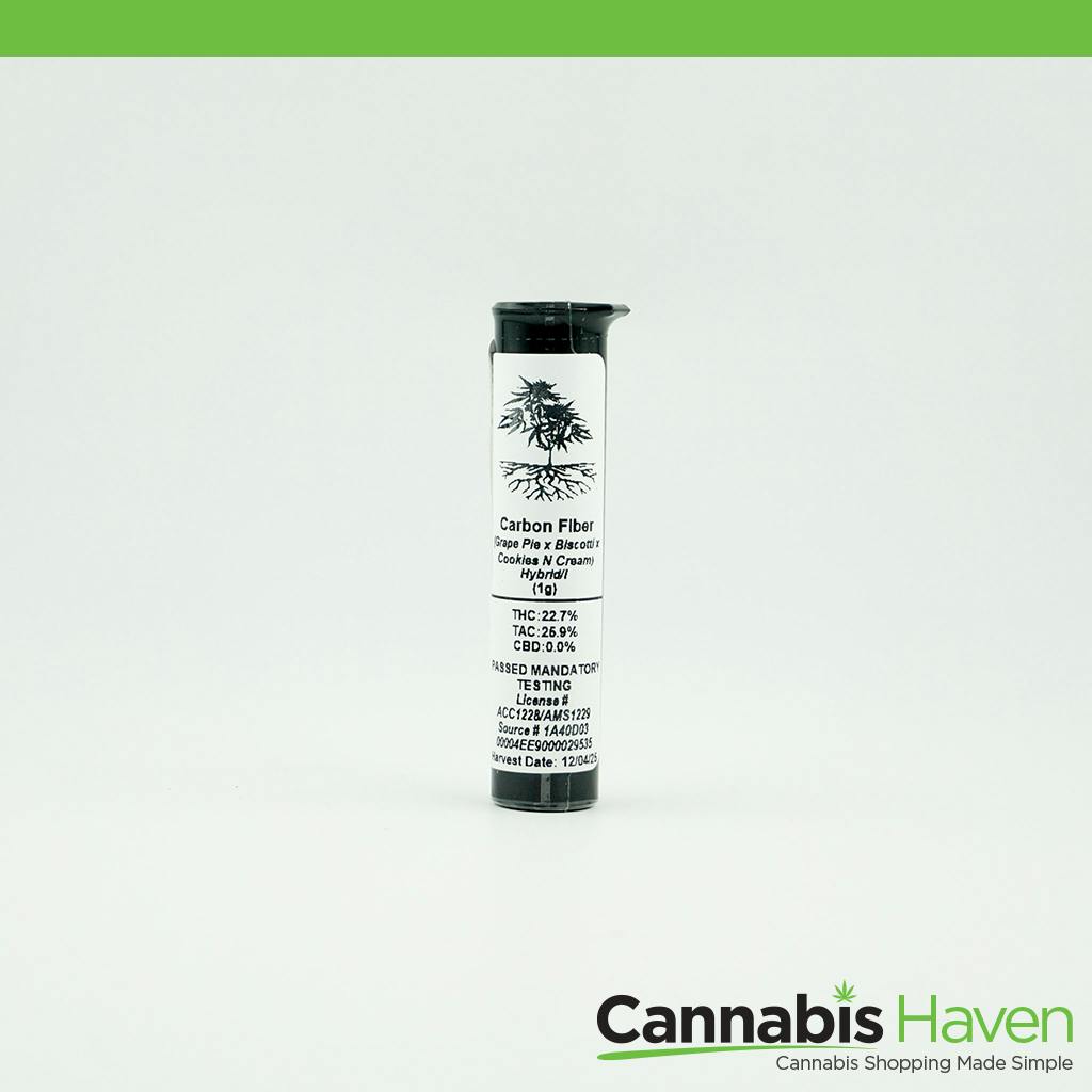 Paul's Boutique Carbon Fiber 1g Preroll