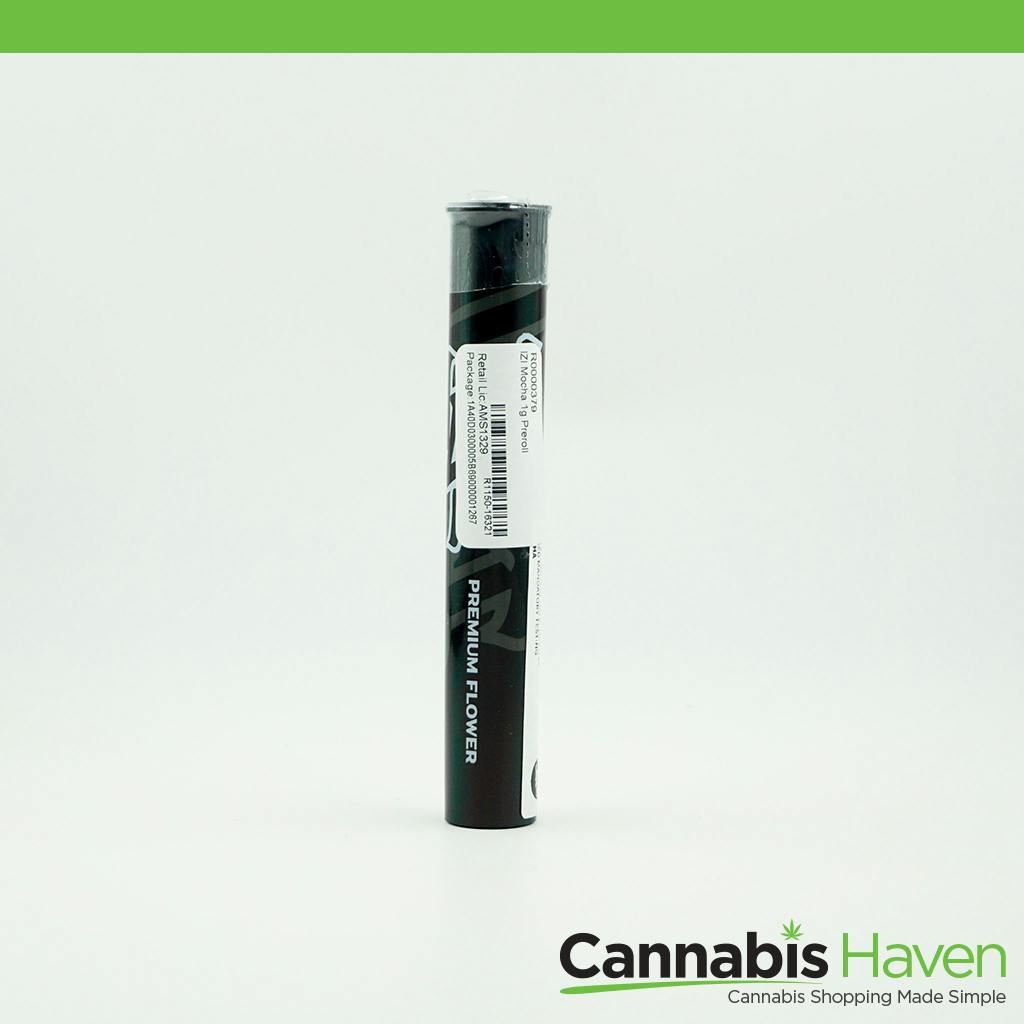 IZI Mocha 1g Preroll at Cannabis Haven - Waterville