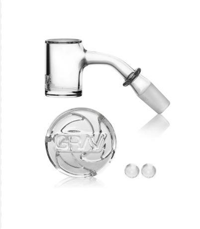 Seamless Quartz Banger Set 14mm M 45 Degree