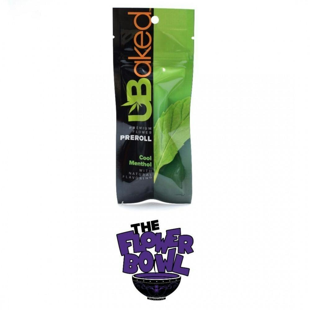 AU UBaked Flavored Pre Roll - Cool Menthol
