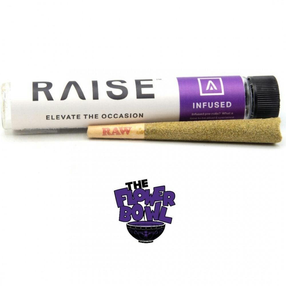 AU Raise 1g Caviar Infused Preroll - Blue Sour Raspberry