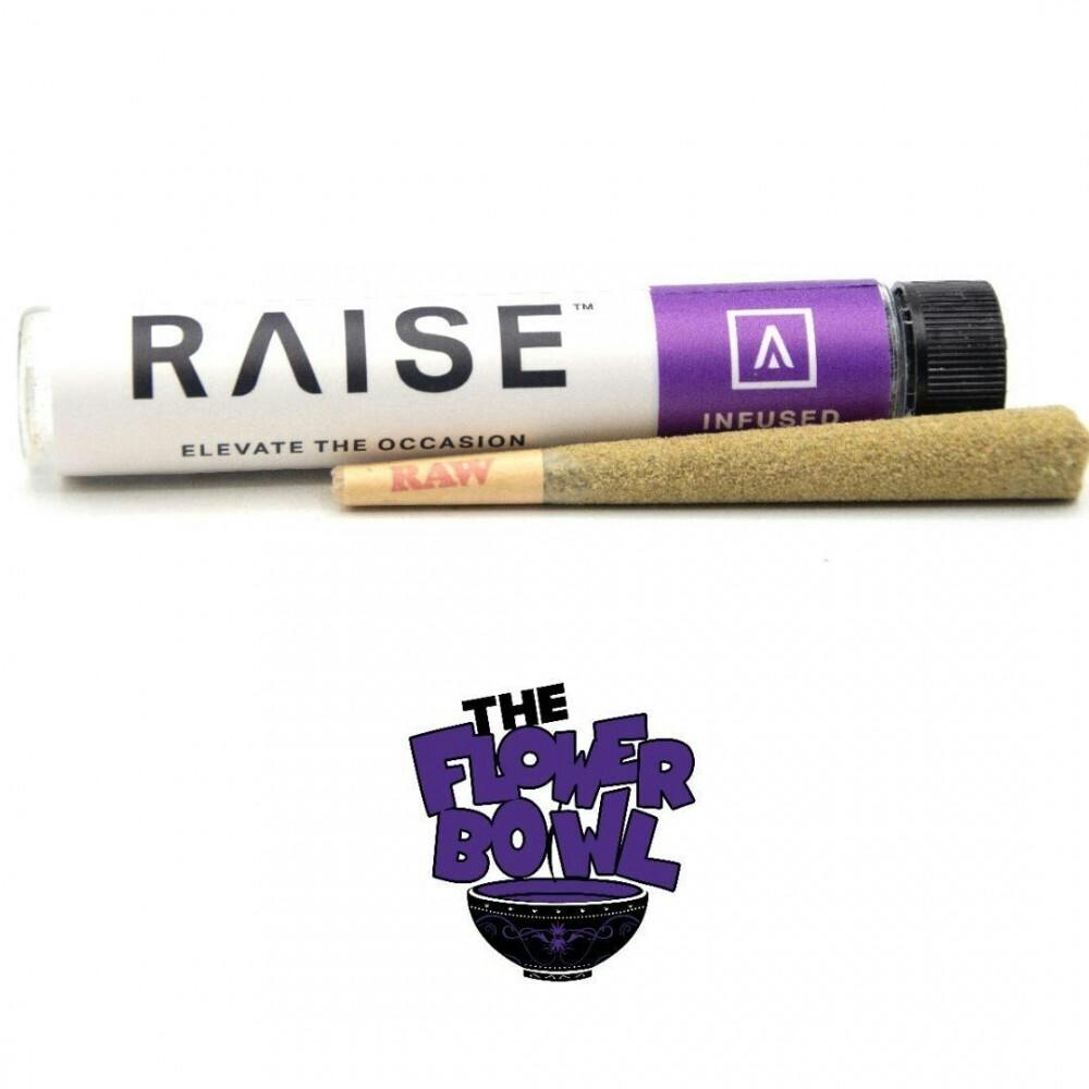 AU Raise 1g Caviar Infused Preroll - Black Poison Skunk