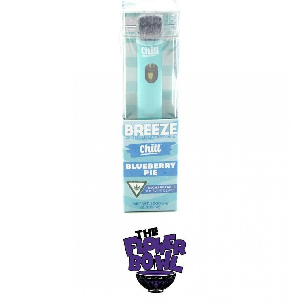 AU Breeze Chill Disposable Vape 1g - Blueberry Pie | 5/$100