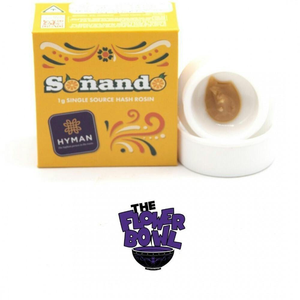 AU Hyman 1g Hash Rosin - Sonando | 3/$100