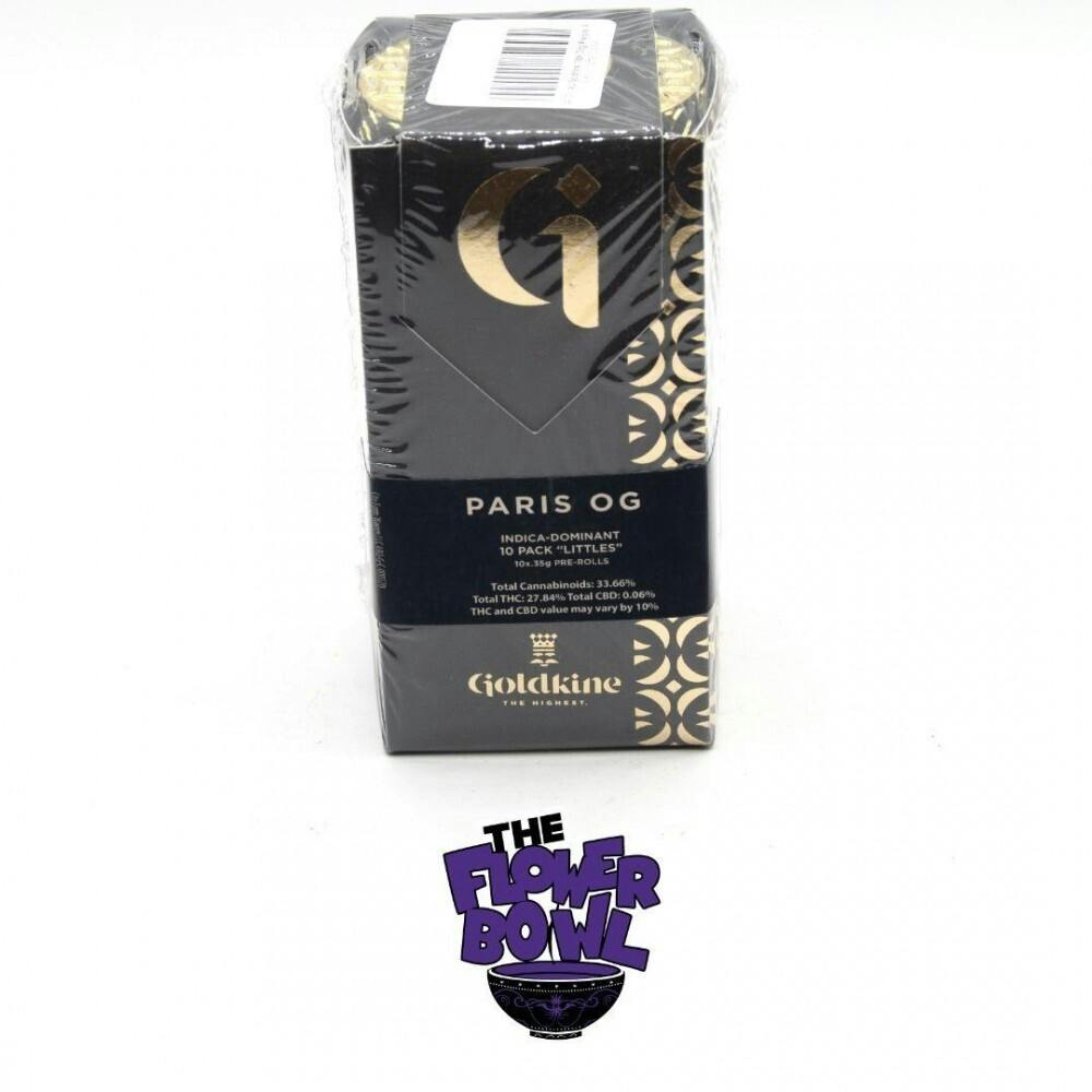 AU GoldKine 10pk (3.5g) Prerolls - Paris OG