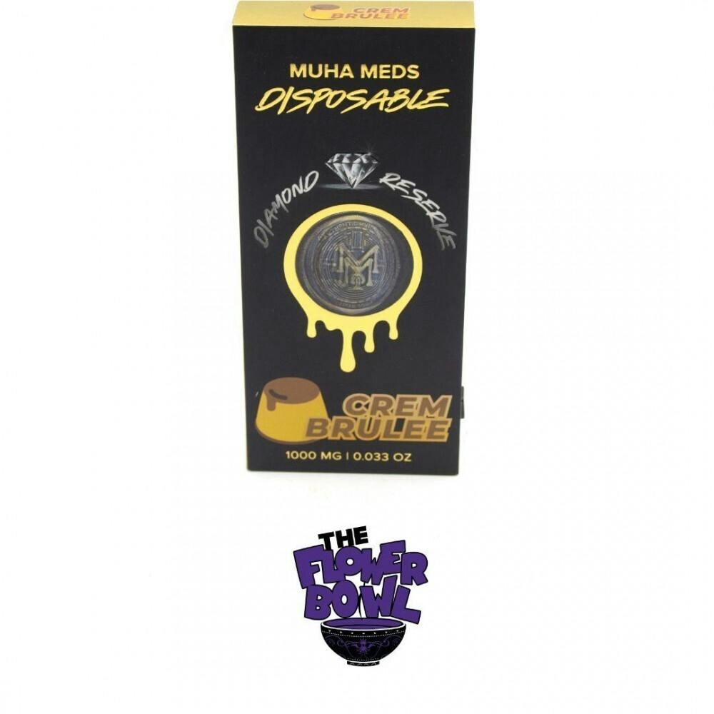 AU 1g Diamond Sauce Disposable - Crem Brulee