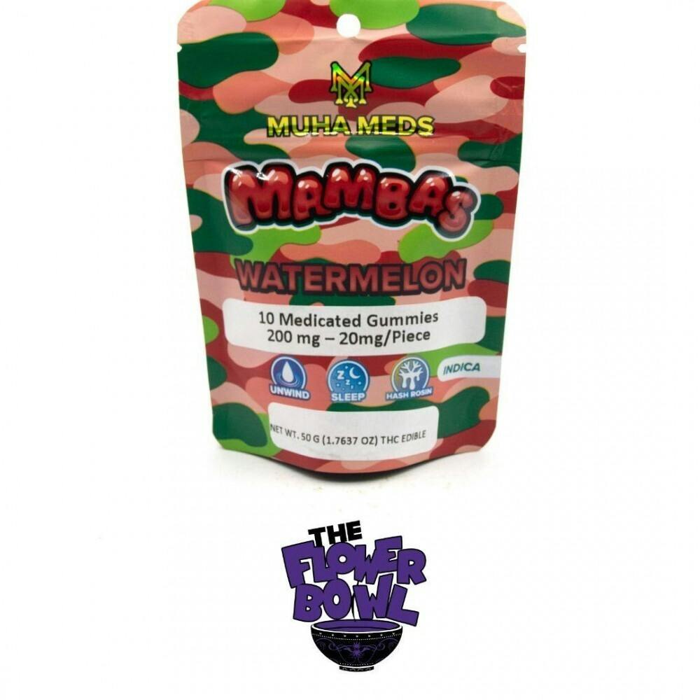 AU Mambas 200mg Gummies - Watermelon| 5/$30
