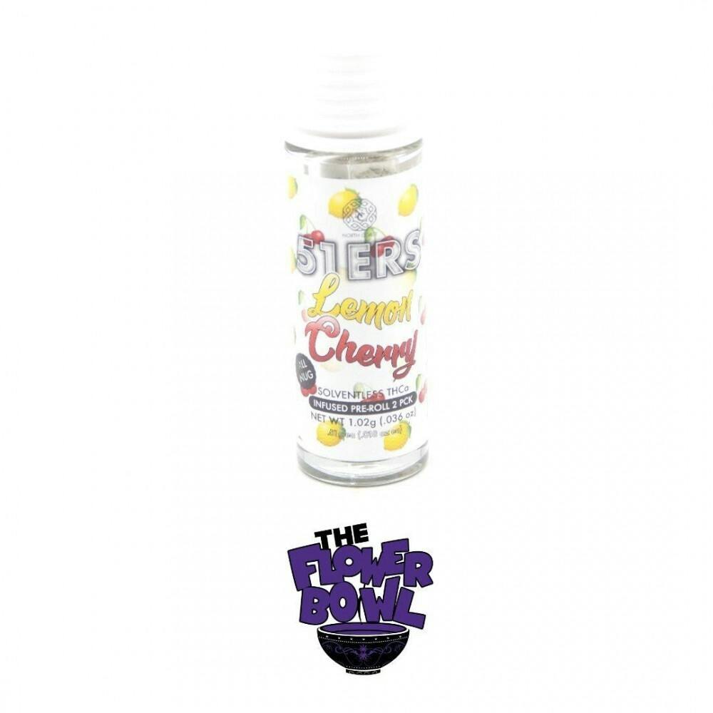 AU North Coast Infused 51er 0.5g (2pk) - Lemon Cherry