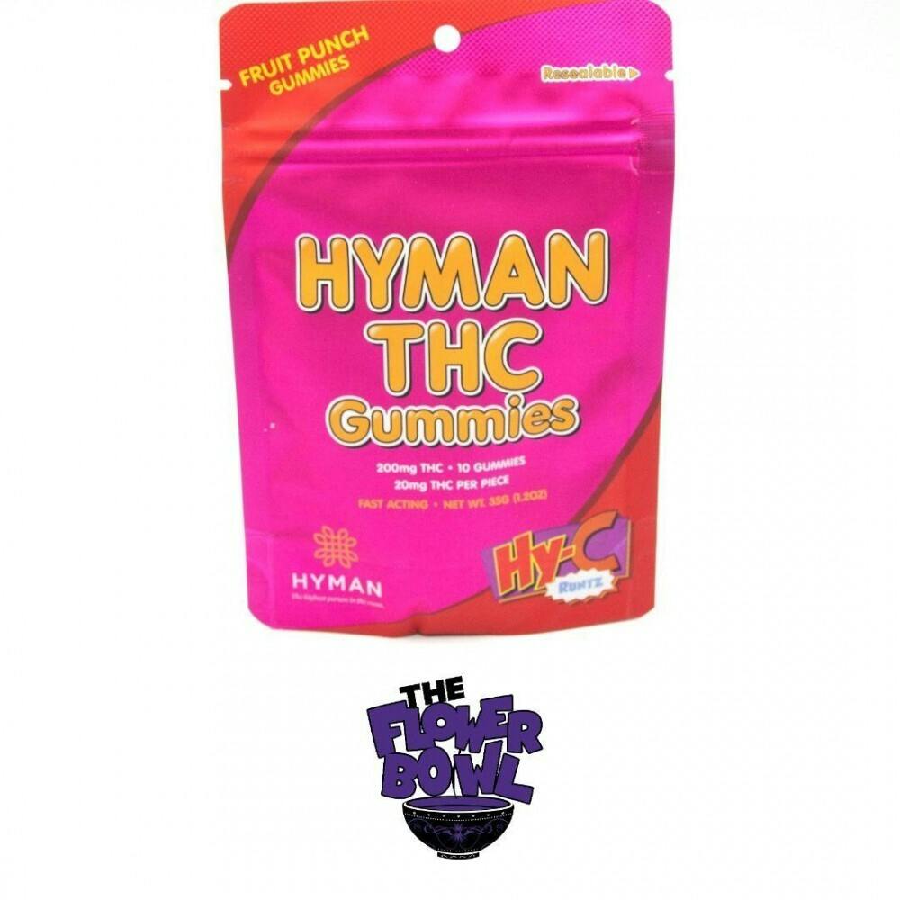 AU Hyman Gummies 200mg - Hy-C Runtz | 6/$30