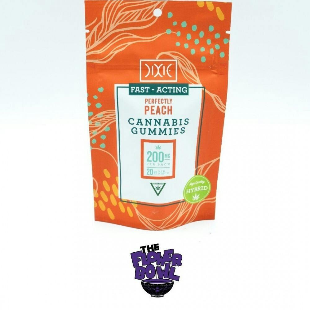 AU Dixie Gummies 200mg - Peach | 3/$35