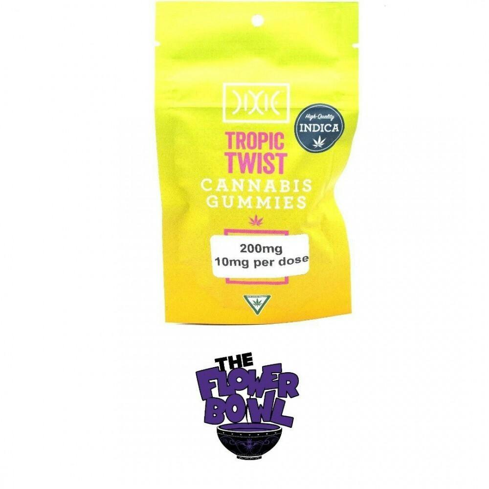AU Dixie Gummies 200mg - Tropic Twist | 3/$35