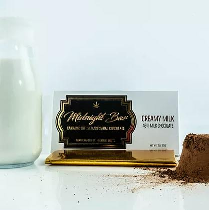 AU Midnight Bar 100mg - Sugar Free Milk Chocolate