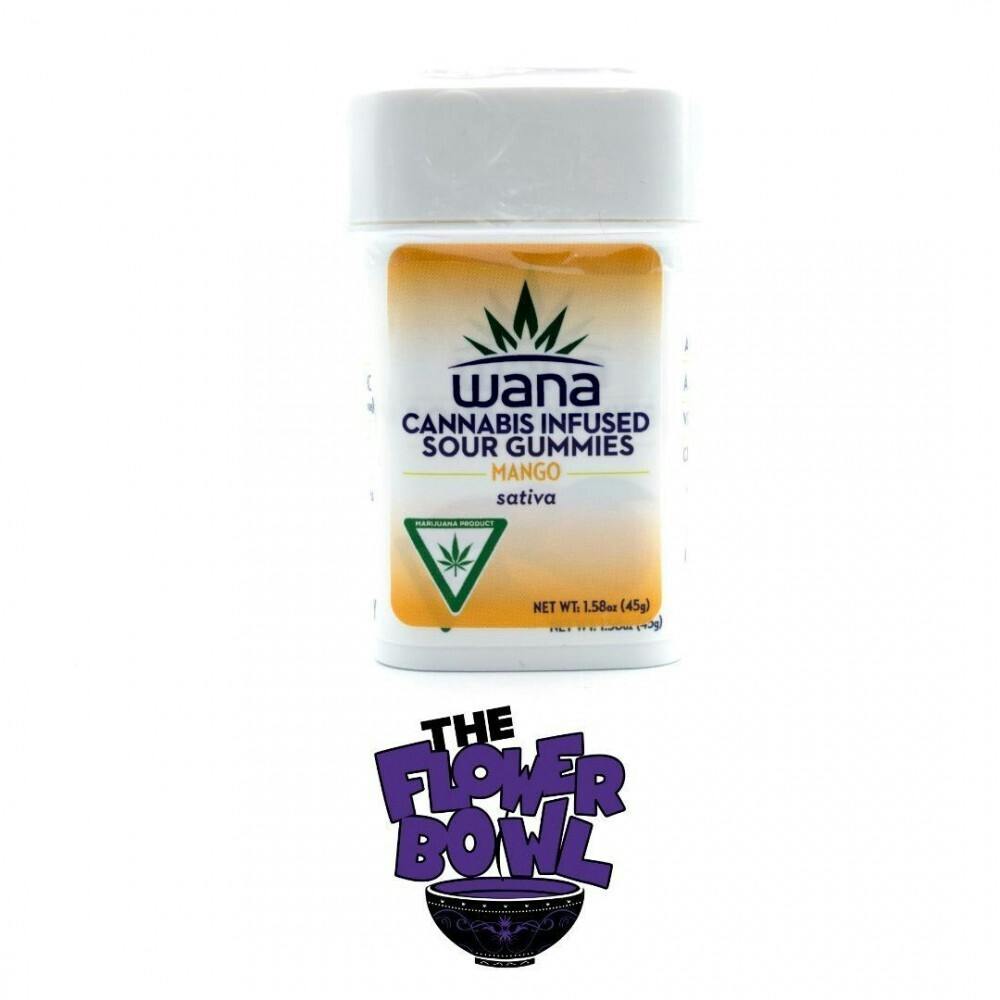 AU Wana Gummies 200mg - Mango (Sativa)