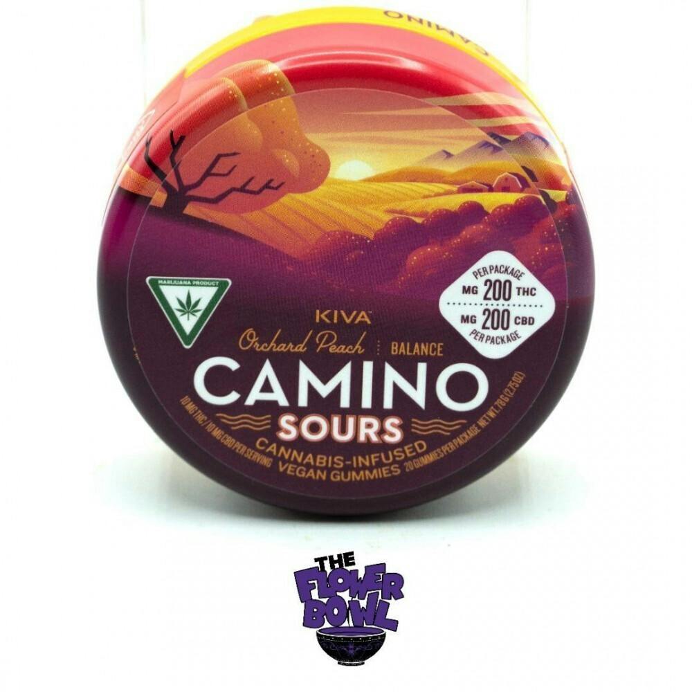 AU Camino Gummies 200mg - Sour Orchard Peach