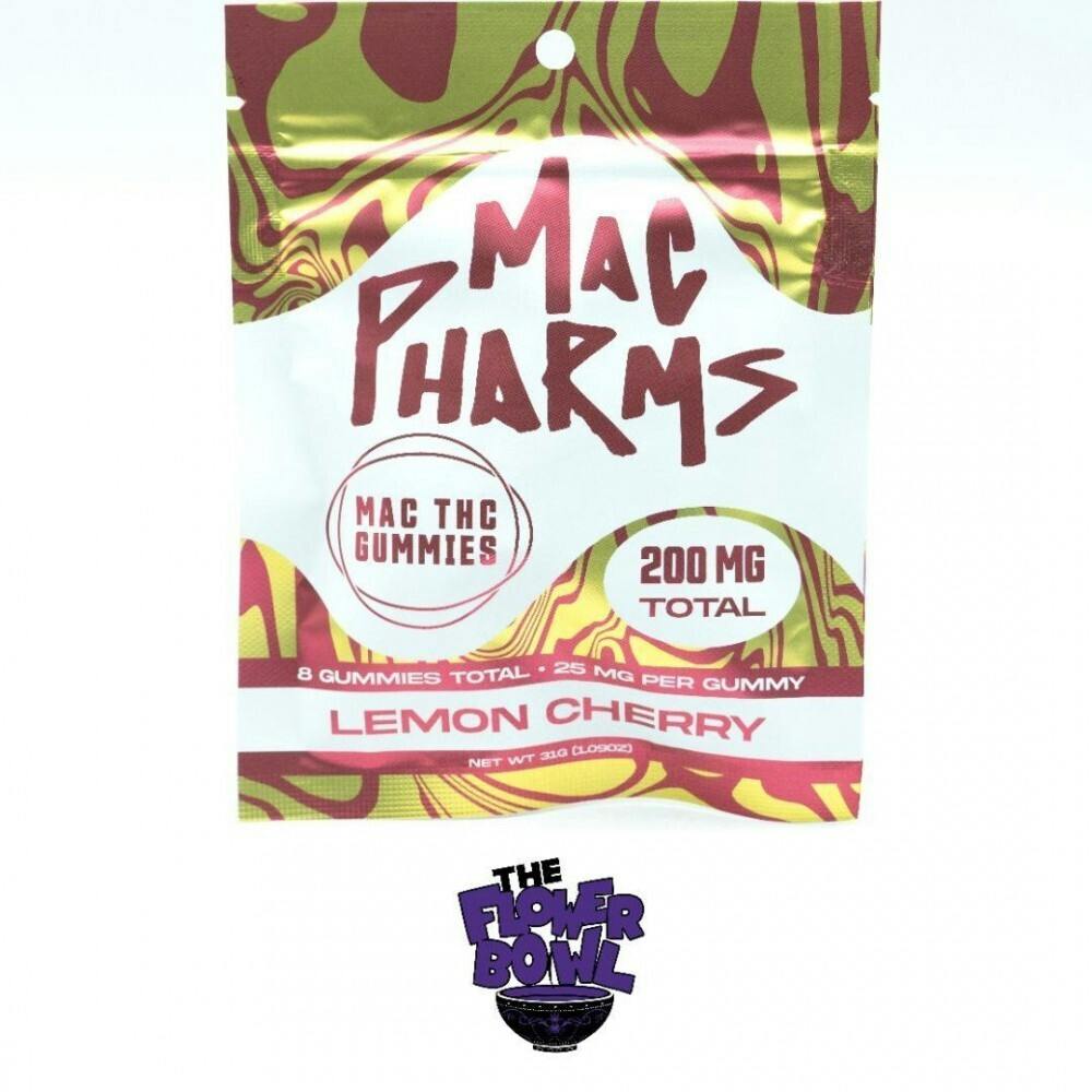 AU Mac Pharms Gummies 200mg - Lemon Cherry | 6/$30