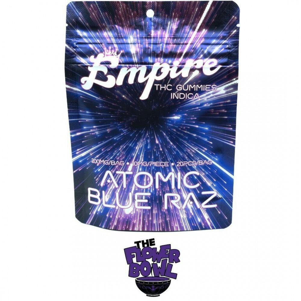 AU Empire Gummies 200mg - Atomic Blue Razz