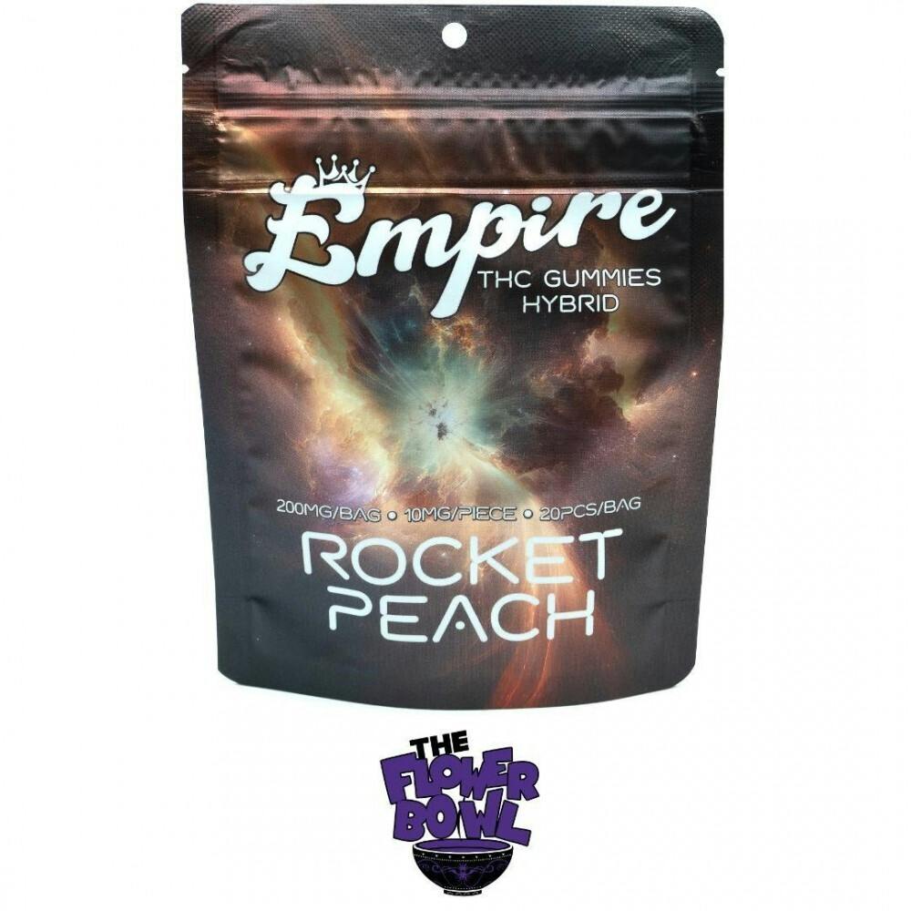 AU Empire Gummies 200mg - Rocket Peach