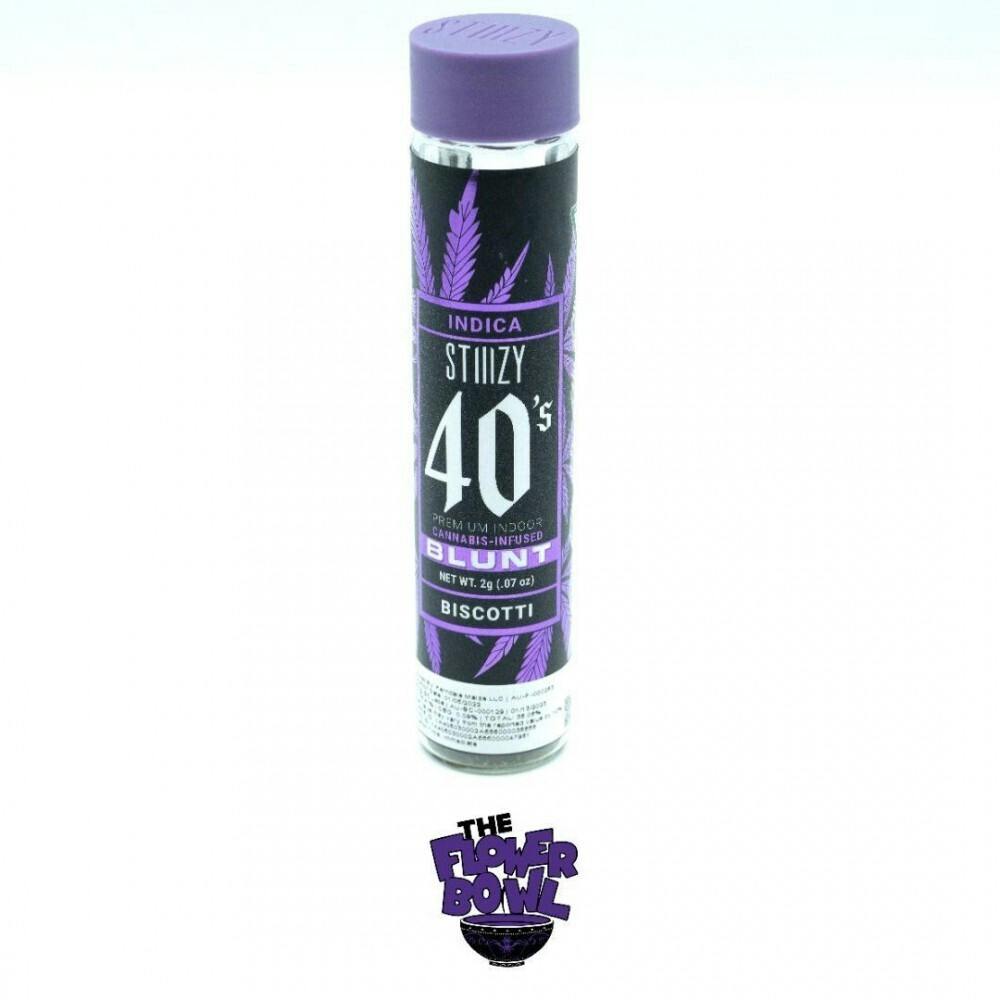 AU Stiiizy 40‘s 2g Infused Blunt - Biscotti | 3/$85