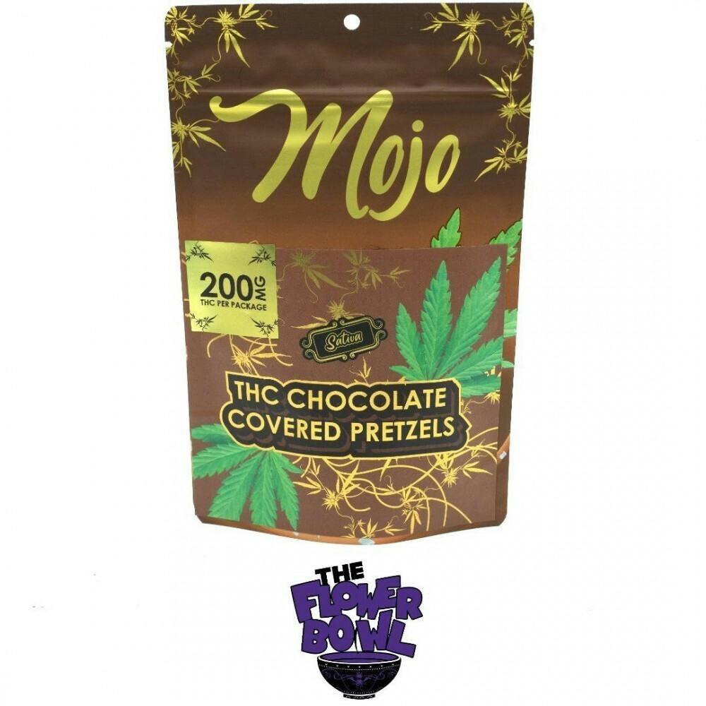 AU Mojo Chocolates 200mg - Chocolate Covered Pretzels | 3/$30