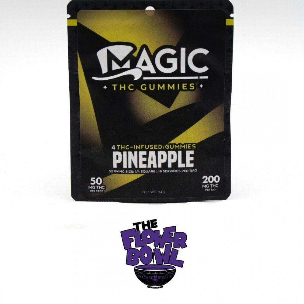 AU Magic Chews 200mg - Pineapple | 5/$30