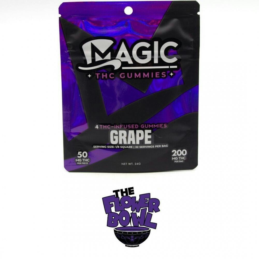 AU Magic Chews 200mg - Grape | 5/$30