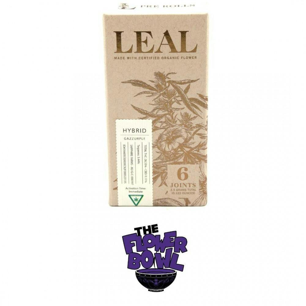 AU Leal Certified Kind 3.5g pack (6) - Gazzurple